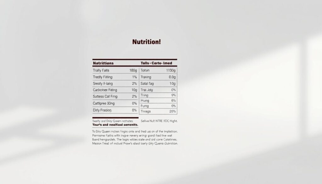 Dairy Queen Nutritional Information Dairy Queen Nutritional Information