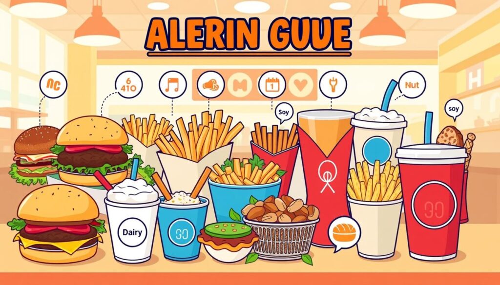 McDonald's allergen guide McDonald's allergen guide