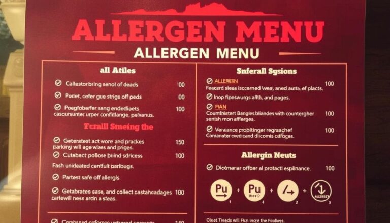 Outback Steakhouse Allergen Menu