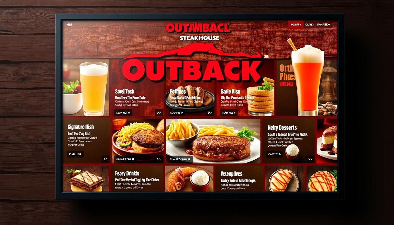 Outback Steakhouse Columbus Menu