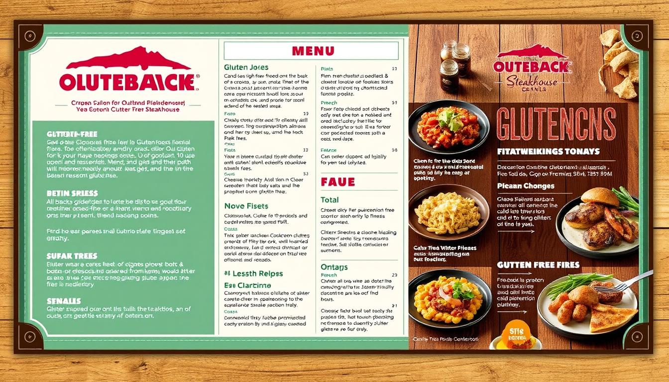 Outback Steakhouse Menu Gluten Free