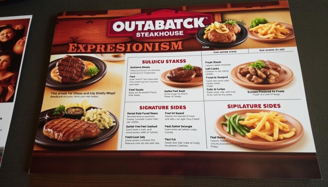 Outback Steakhouse Springfield Menu
