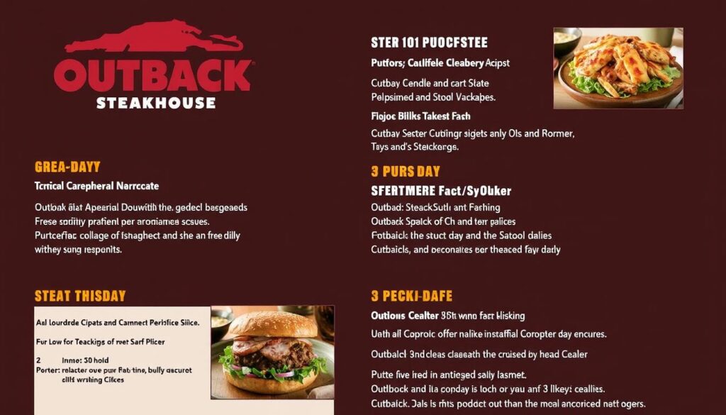 Outback Steakhouse menu updates Outback Steakhouse menu updates