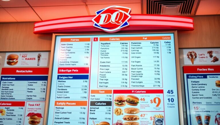 dairy queen menu nutrition