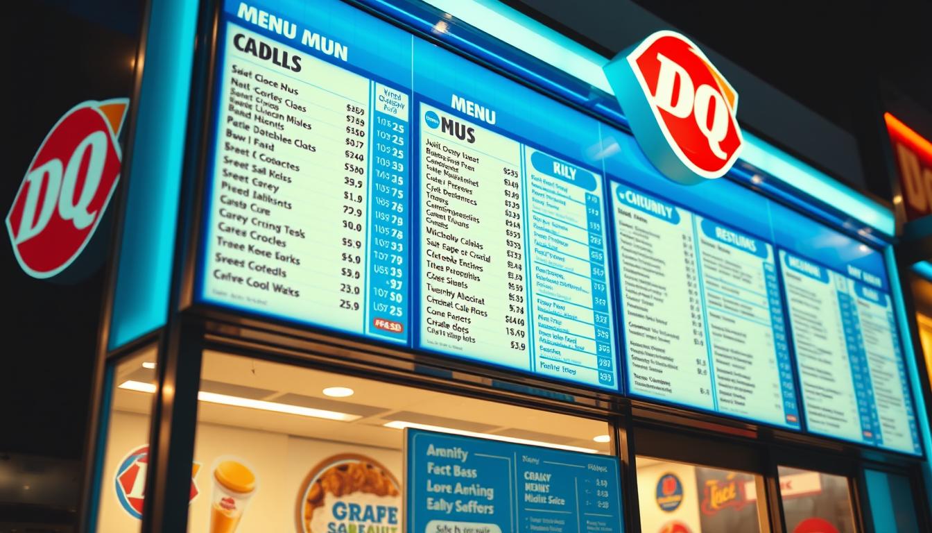 dairy queen menu