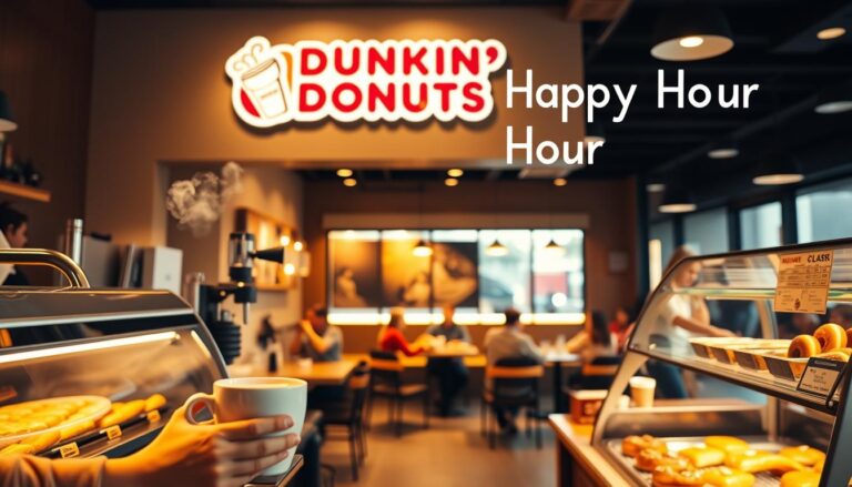 dunkin donuts happy hour