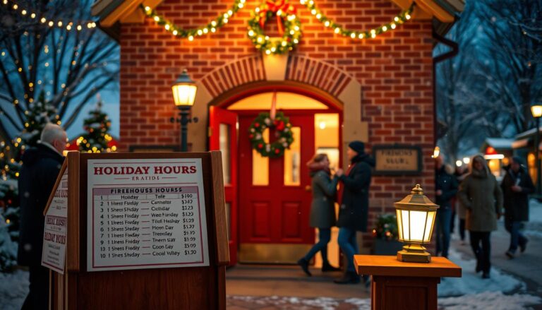 firehouse subs holiday hours