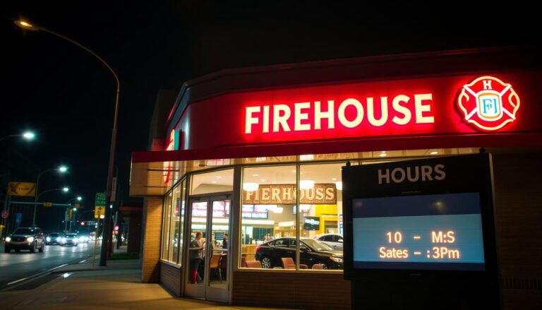 firehouse subs hours