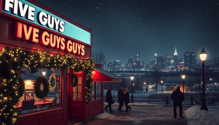 five guys holiday hours