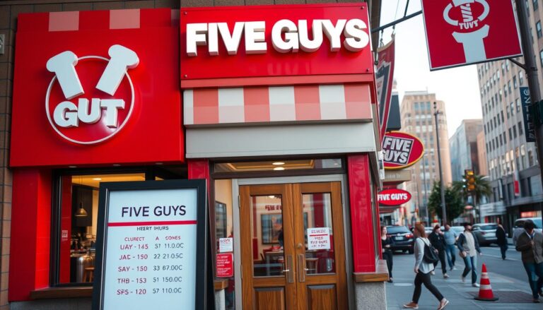 what time does five guys open